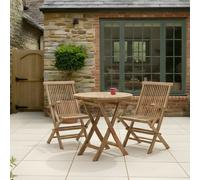 Teak Folding Armchairs - Set Of 2