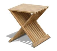 Teak Outdoor Side Table / Footstool - Lucia Range