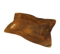 Teak Square Plates aprox 20cm