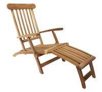 Teak Steamer Chair / Sun Lounger
