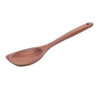 Teak Wood Corner Spoon with Long Handle Japanese Style for Cooking