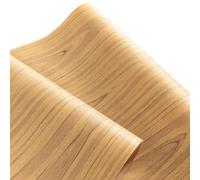 Teak Wood Grain Veneer - 0.2mm Thick, 2.5x0.58M, Perfect for Home Decor, Furniture, DIY, Automotive Interior, Wall & Woodworking Projects - Technology Wood Veneer for Versatile Applications