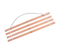 Teak Wood Magnetic Picture Frame Set for Posters, Easy Exchange of Photos Without Damage (51cm)