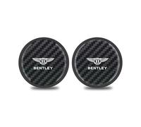 TEAKEA 2PCS Car Cup Coaster, For Bentley Mulsanne Continental flying Bentayga Continental GT Drink Holder Coaster Cup Holder Insert Coaster Car Interior Accessories