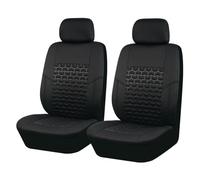 TEAKEA Front Car Seat Covers 2pcs Car Seat Covers Protector Cushion For X-trail T33 For SUV For Truck(Black)