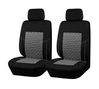 TEAKEA Front Car Seat Covers 2pcs Car Seat Covers Protector Cushion For X-trail T33 For SUV For Truck(Grey)