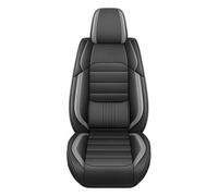 TEAKEA Front Car Seat Covers Car Seat Cover Full Set Interior Accessories Front And Rear Protectors For Golf 5 7(Black Grey 1 PCS)