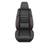 TEAKEA Front Car Seat Covers Car Seat Cover Full Set Interior Accessories Front And Rear Protectors For Golf 5 7(Black Brown 1 PCS)