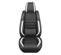 TEAKEA Front Car Seat Covers Car Seat Cover Full Set Interior Accessories Front And Rear Protectors For Golf 5 7(Black White 1 PCS)