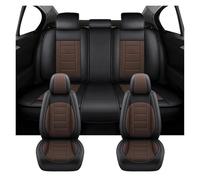 TEAKEA Front Car Seat Covers Car Seat Covers Front And Rear Protectors For Tiguan For Golf 8 7 6 5 4 ID4 For Polo 9N(Coffee)