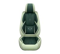 TEAKEA Front Car Seat Covers Car Seat Covers Full Set Car Seat Protector For Kia For Stonic For Rio For Soul(Green 5 PCS)