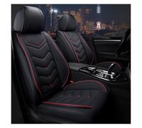 TEAKEA Front Car Seat Covers Car Seat Covers Full Set For Golf For Tiguan For Passat For Polo For Touran ID.4 Protectors(Black)