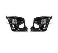 TEAKEA Front Fog Lights For Kia For RIO 2022 2023 Car Front Bumper Fog Lamp Cover Daytime Running Lights