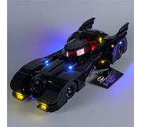 Teakpeak Light Set, Classic LED Lighting Set for Lego, Compatible with Lego DC Batman 1989 Batmobile 76139 Model, No Lego Kit