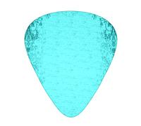 Teal Blue Advanced guitar pick 12 pieces Three thicknesses for bass, electric guitar, acoustic guitar bag