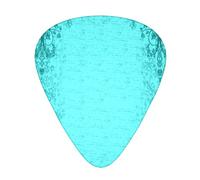 Teal Blue Advanced guitar pick 12 pieces Three thicknesses for bass, electric guitar, acoustic guitar bag
