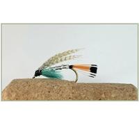 Teal Blue and Silver Wet Trout Flies, Barbless, Rainbows, Brownies, Sea Trout Choice of size and quantity (6, 10)