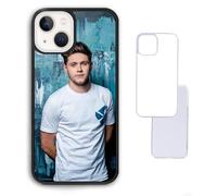 Teal Blue Art Splash Y2K Harry Niall Styles Horan One 1D Direction Custom Compatible With iPhone 6 7 8 SE 2020 X XR XS 11 12 13 14 15 16 16E Pro Max Plus Mini Bumper Case Custom Personalised Name
