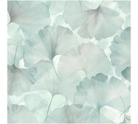 Erismann Wallpaper Ginko Dream Turquoise