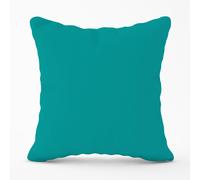 Teal Blue Outdoor Cushion Warren Reed - Designer Blue 45cm x 45cm