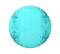 Teal Blue Round Badge - Durable Tin Plate Design With Full Front Print, Perfect For Custom Gifts And Apparel Decoration