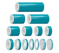TEAL BLUE Self-Adhesive Vinyl Pin Stripe Roll Decal Sticker Tape 9.80m 32ft - 2mm & 4mm | 1/12" & 1/6", Universally Compatible for Cars, Trucks, Vans, Motorcycles, Bikes, Arts & Crafts