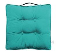 Teal Booster Armchair Cushion Seat Pad Pack of 2 Large 45cm Square Booster Cushion Pads 10cm Thick Seatpad Cushion Chair Pad for Adults, Car Seat, Office & Post-Operative