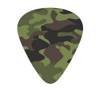 Teal Camouflage Guitar Plectrums, 12 Pcs Lightweight Guitar Plectrums, 0.46mm/0.71mm/0.96mm Thickness For Acoustic Guitar Acoustic Electric Guitar Ukulele Bass