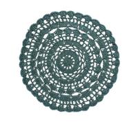 Teal Crochet placemat