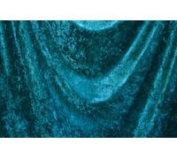 Teal Crushed Velvet Fabric ***Free Post*** Duck Egg Blue Crushed Velvet Velour Strechy/Stretch Material 150cm Width Sold by 1 METRE Unit