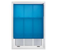 Teal Daylight Roller Blinds - Trimmable Window Shade Furnished Teal 225cm width x 210cm drop