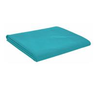 (Teal, Double ) Percale Easy Care Polycotton Flat Sheets