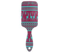 Teal Nordic Deer Air Cusion Comb, Anti Static Comb, Combs Men