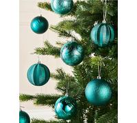 Teal Shatterproof Baubles