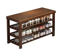 Teal Shoe Rack Bench for Entryway - Space-Saving 3/4/5 Tier Shoe Storage nizer 27cm Wide Perfect for Hallway Living Room or Bedroom - Stylish and Functional Design