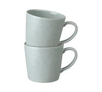 Teal Speckle Mugs - Set Of 2 -