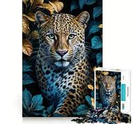 Teal Terror Jigsaw Puzzles 1000 Pieces for Teenagers Strong Logic Toy Home Activity Clear Edge Cherished Gift (50x75cm)