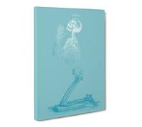 Teal The Last Prayer Canvas Print | Gallery Wrapped 30mm Frame Wall Art | 20x14 inches | Ready to Hang | Modern Picture | Living Room Bedroom Lounge Office