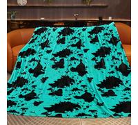 Teal Throw Blanket for Bed King Size - Extra Large Soft Warm Turquoise Fleece Bedding for Bedroom Livingroom | Cozy Gifts for Women Men