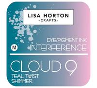 Teal Twist Shimmer Interference Ink Pad by Lisa Horton Crafts