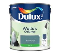 Teal Voyage Walls & Ceilings Silk Emulsion Paint 2.5 L - Smooth Washable Silk Finish, Quick Dry, Low-VOC, Easy Application for Interior Walls & Ceilings