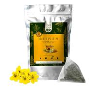 Tealeaf & Co. Mullein Leaf Tea Blended with Fresh Herbs - Pure Herbal Tea Bags with Mullein Leaf Extract - Flavored Herbal Blend - Low Caffeine - Gluten Free - 50 Teabags