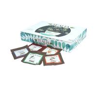 Tealia 6 Variety Black Tea Gift Box - 48 Pyramid Tea Bags | Ceylon Black, Governor Grey, Cinnamon Chai, Mango Island, Vanilla Ginger Peach, Raspberry Truffle