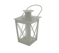 Tealight Candle Holder Lanterns Mini Lantern Vintage Candle Stick Holders for Wedding Party (white)
