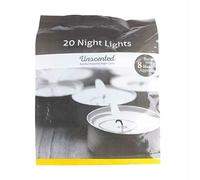 Tealight Candles - Maxilights Unscented Tealights with Upto 8 Hours Burning Time, Long Lasting Wax Candles, Gift and Decorative Accessory (20 Hrs Unscented Candle, Pack of 1)