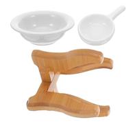 Tealight Essential Oil Burner Ceramic Bamboo for Bedroom Yoga Room