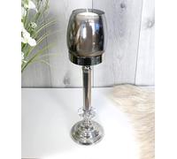 TeaLight Holder Large 40cm Silver Candle Holder Marco Paul Silver One Size