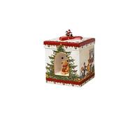 Villeroy & Boch - Christmas Toys, Package square, Children, 17 x 17 x 21,5cm, Porcelain, multicoloured