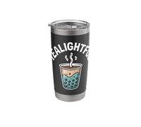 Tealightful Bubble Tea Lovers Graphic Stainless Steel Insulated Tumbler