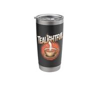 Tealightful Tea Pun Earl Grey Tea Stainless Steel Insulated Tumbler